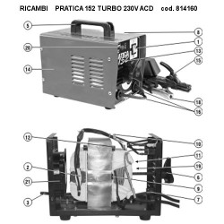 Ricambi Telwin per Saldatrici Marte - Pratica - Moderna 