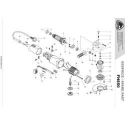 Ricambi Stayer per Smerigliatrice Angolare FH850