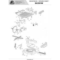 Stayer Spare Parts for Mitre Saw SC291W
