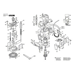Ricambi Bosch per Fresatrice Verticale GOF 1300 CE