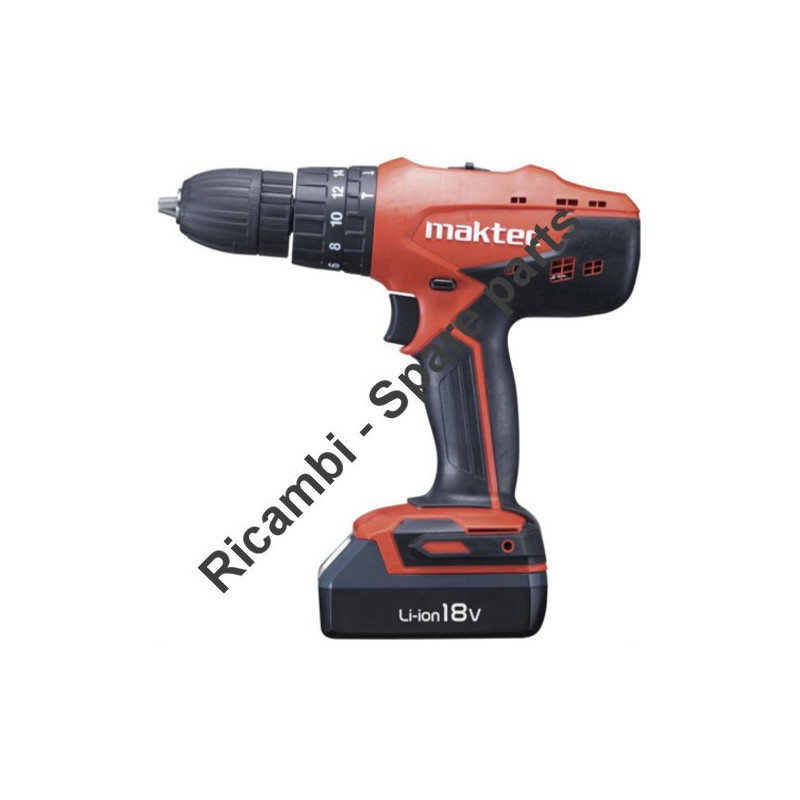Maktec Spare Parts for Cordless Drill MT081E