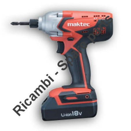 Maktec Spare Parts for Cordless Impact Driver MT691E