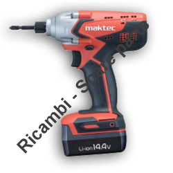 Maktec Spare Parts for Cordless Impact Driver MT690E