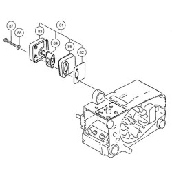 Tanaka Spare Parts for Chain Saw ECS-3350D