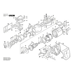 Bosch Spare Parts for Reciprocating Saws GSA 900 E