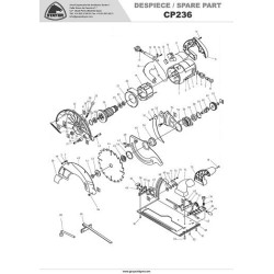 Stayer Spare Parts for Circular Saw CP236