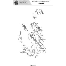 Stayer Spare Parts for Mixer M1200