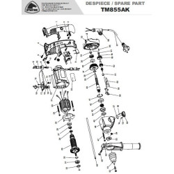 Stayer Spare Parts for Percussion Drill TM855AK
