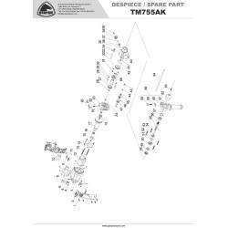 Stayer Spare Parts for Percussion Drill TM755AK