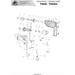 Stayer Spare Parts for Percussion Drills TM6B - TM6BA