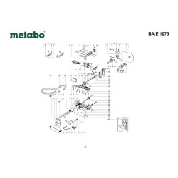 Ricambi Metabo per Levigatrice a Nastro BA E 1075