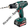 Ricambi Metabo per Trapano Avvitatore a Batteria BS 14.4 Li