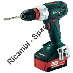 Metabo Spare Parts for Cordless Drill BS 18 LT Quick