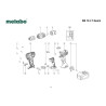 Ricambi Metabo per Trapano Avvitatore a Batteria BS 18 LT Quick