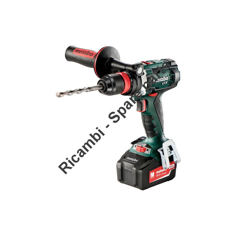 Ricambi Metabo per Trapano Avvitatore a Batteria BS 18 LTX Impuls