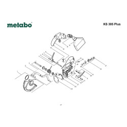Ricambi Metabo per Smerigliatrici Angolari L 3709-L10-10-LE 9-10