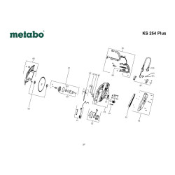 Ricambi Metabo per Troncatrice KS 254 Plus
