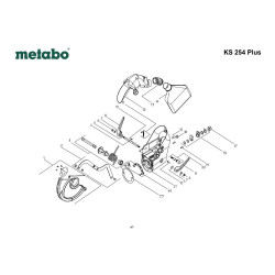 Metabo Spare Parts for Mitre Saw KS 254 Plus