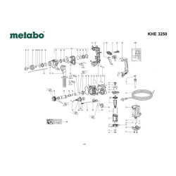 Ricambi Metabo per Smerigliatrici Angolari L 3709-L10-10-LE 9-10