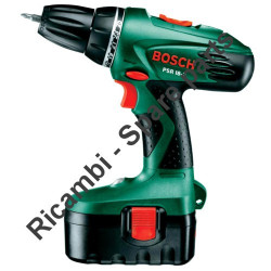 Ricambi Bosch per Trapano Avvitatore a Batteria PSR 18-2