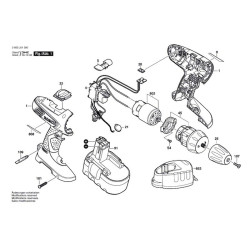 Ricambi Bosch per Trapano Avvitatore a Batteria PSR 18-2