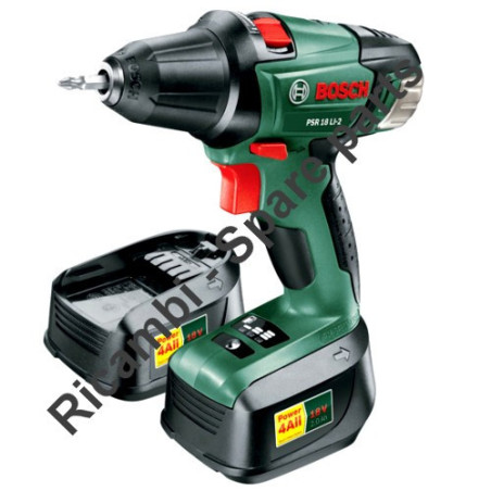 Ricambi Bosch per Trapano Avvitatore a Batteria PSR 18 LI-2