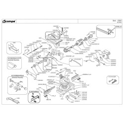Ricambi Compa-OMS per Troncatrice 2300/2301/XL/MAXIMA