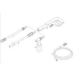 Ricambi per Idropulitrice AR Farmer's Division MIRAGE 121 TSS
