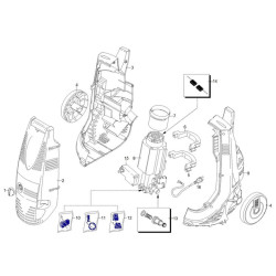 AR Farmer's Division Parts for Pressure Washer MIRAGE 121 TSS