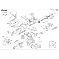 Compa-OMS Spare Parts for Portable Saws 2301/XL/MAXIMA