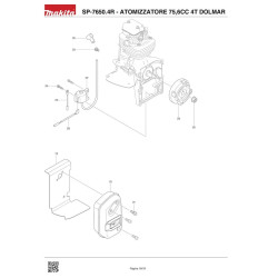 Ricambi Dolmar per Atomizzatore Spalleggiato SP-7650.4R