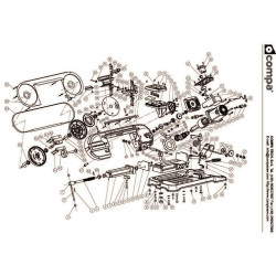 Ricambi Compa-OMS per Sega a Nastro SC1435-1440-1735