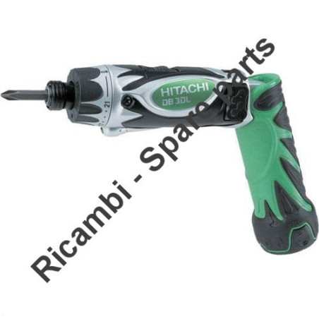 Hitachi Spare Parts for Cordless Screwdriver DB3DL