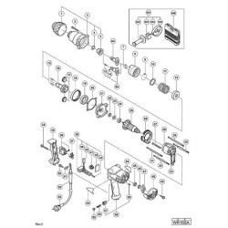 Ricambi Hitachi per Avvitatore ad Impulsi WR16SA