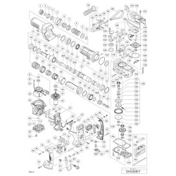 Hitachi Spare Parts for Demolition Hammer DH52MEY