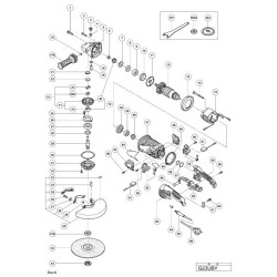 Hitachi Spare Parts for Angle Grinder G23UBY