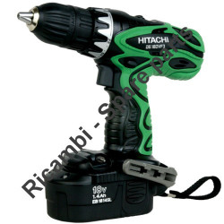 Hitachi Spare Parts for Cordless Driver Drill DS18DVF3