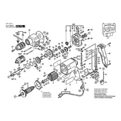 Bosch Spare Parts for Impact Drill GSB 20-2 RE