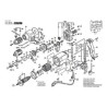 Bosch Spare Parts for Impact Drill GSB 20-2 RE