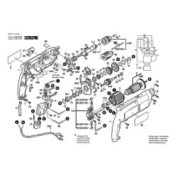 Bosch Spare Parts for Impact Drill GSB 18-2 RE