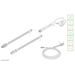 Ricambi per Idropulitrice ARSG EXTREME 9.160 Z TSS - 11945