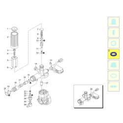 Ricambi per Idropulitrice ARSG EXTREME 150 TSS REG - 11572