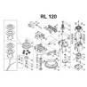 Ricambi Rurmec per Levigatrice RL120