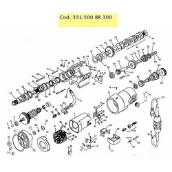 Rurmec Spare Parts for Core-drill BR300