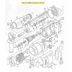 Rurmec Spare Parts for Core-drill EVP20