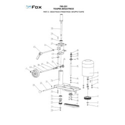 Ricambi Fox per Combinata per Legno F60251