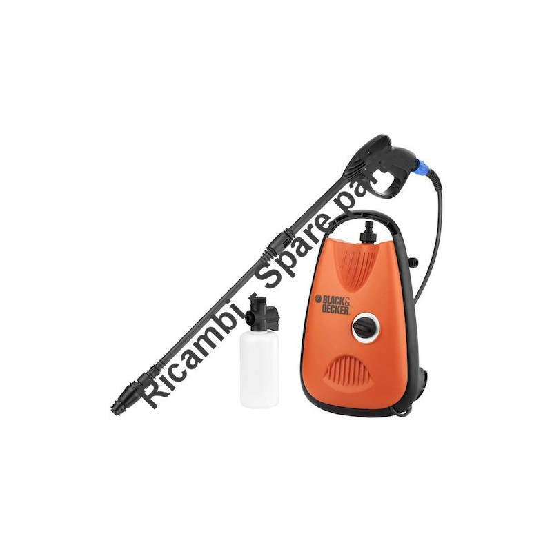 Black&Decker Spare Parts for Pressure Washer PW 1400 B - 12340