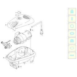 Black&Decker Spare Parts for Pressure Washer PW 1400 B - 12340