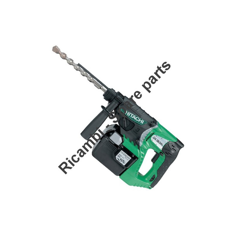 Hitachi Spare Parts for Cordless Rotary Hammer DH36DAL