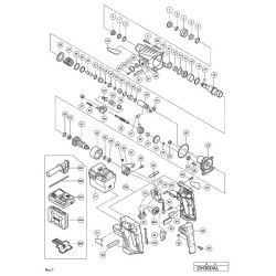 Ricambi Hitachi per Tassellatore a Batteria DH36DAL